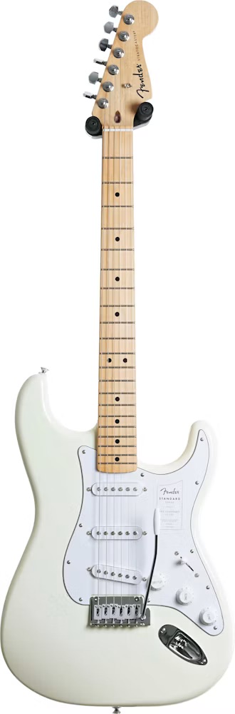 Fender Standard Stratocaster Olympic White Maple Fingerboard